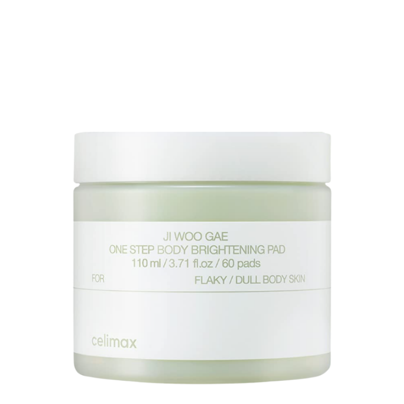 Best Korean Skincare BODY PAD Ji Woo Gae One Step Body Brightening Pad celimax