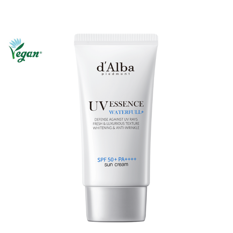 Best Korean Skincare SUN CREAM Waterful Essence Sun Cream SPF50+ PA++++ d'Alba