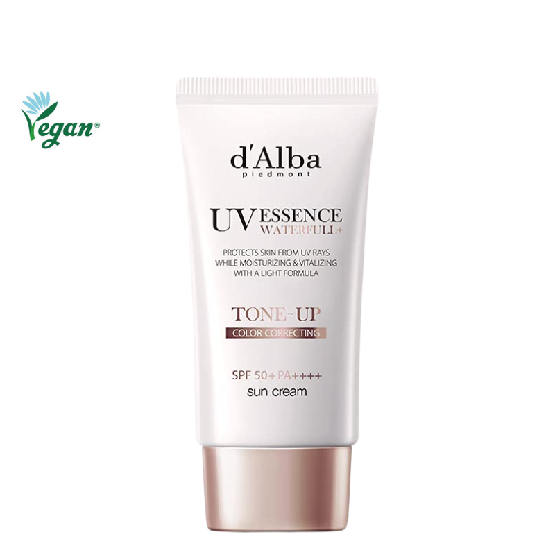 Best Korean Skincare SUN CREAM Waterful Tone-Up Sun Cream SPF50+ PA++++ d'Alba