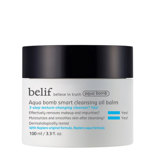 Best Korean Skincare CLEANSING BALM Aqua Bomb Smart Cleansing Oil Balm belif
