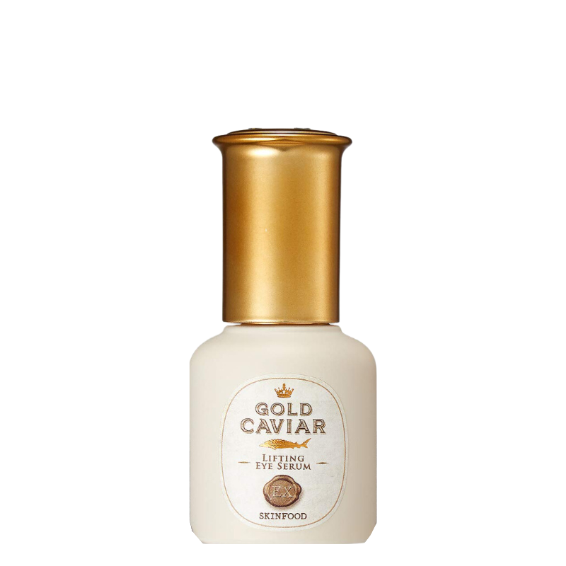 Best Korean Skincare EYE SERUM Gold Caviar EX Lifting Eye Serum SKINFOOD