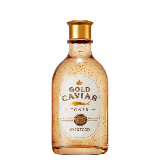 Best Korean Skincare TONER Gold Caviar EX Toner SKINFOOD