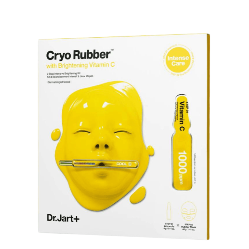 Best Korean Skincare SHEET MASK Cryo Rubber with Brightening Vitamin C Dr.Jart+