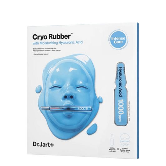 Best Korean Skincare SHEET MASK Cryo Rubber with Moisturizing Hyaluronic Acid Dr.Jart+