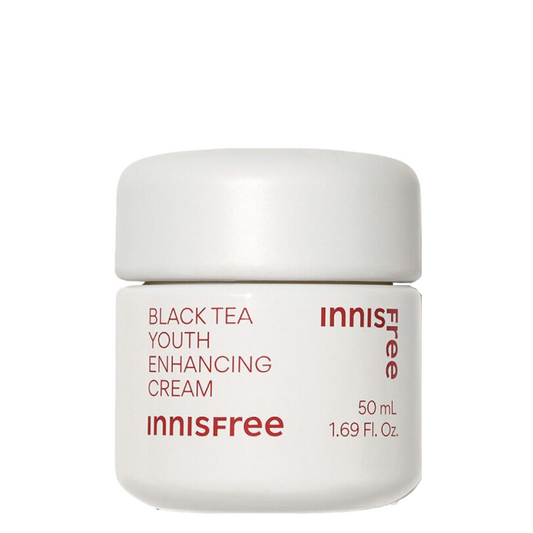 Best Korean Skincare CREAM Black Tea Youth Enhancing Cream innisfree