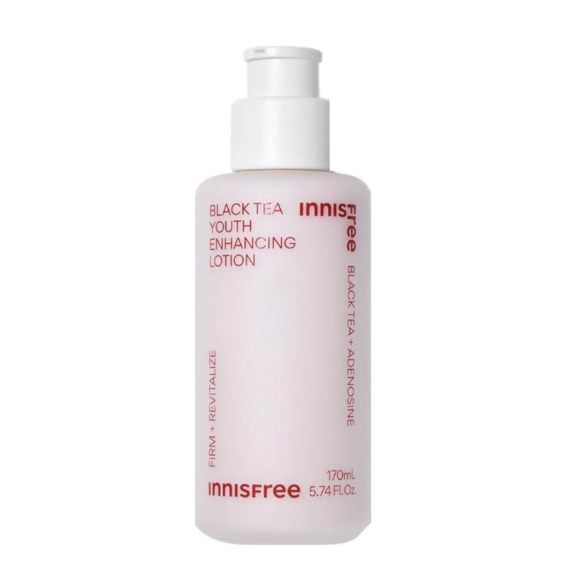 Best Korean Skincare LOTION/EMULSION Black Tea Youth Enhancing Lotion innisfree