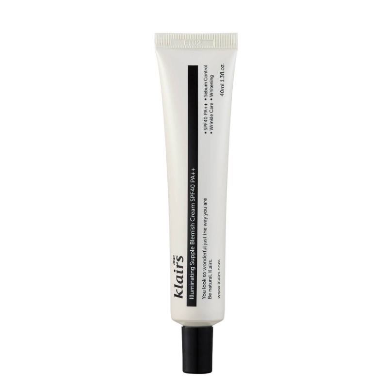 Best Korean Skincare BB CREAM Illuminating Supple Blemish Cream SPF40 PA++ Dear, Klairs