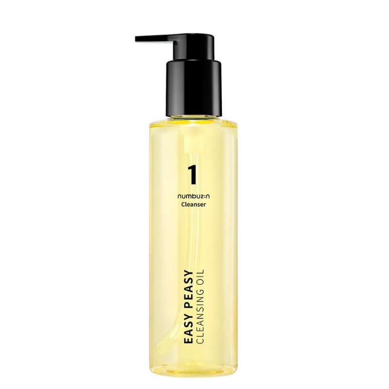 Best Korean Skincare CLEANSING OIL No.1 Easy Peasy Cleansing Oil numbuzin