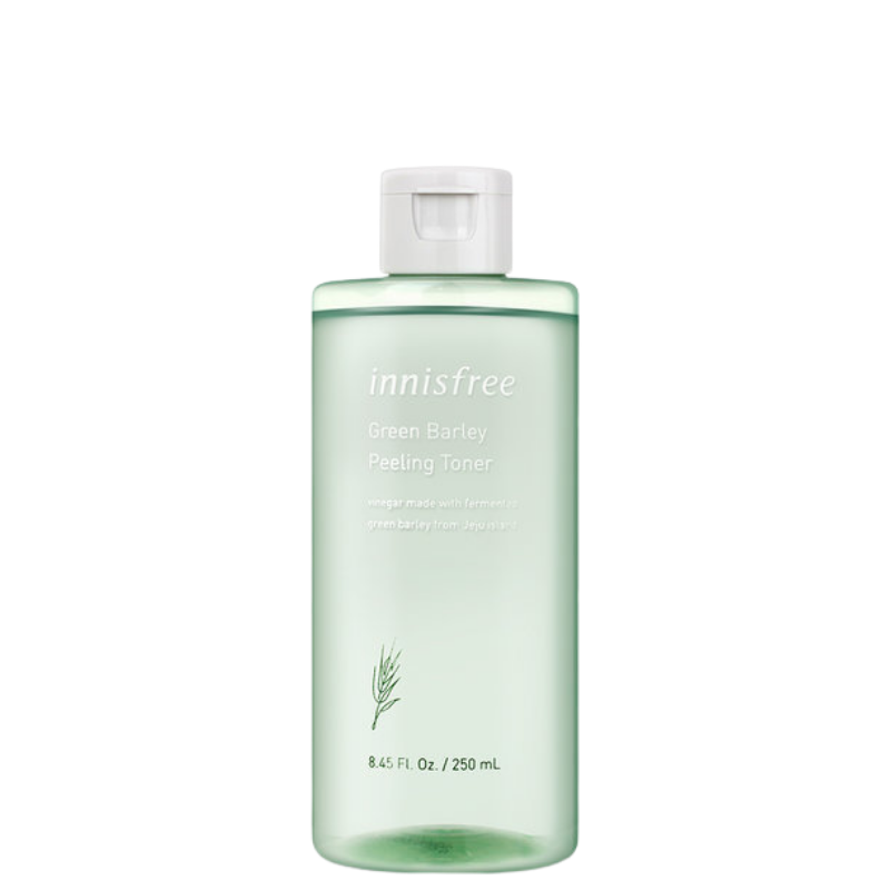 Best Korean Skincare TONER Green Barley Peeling Toner innisfree