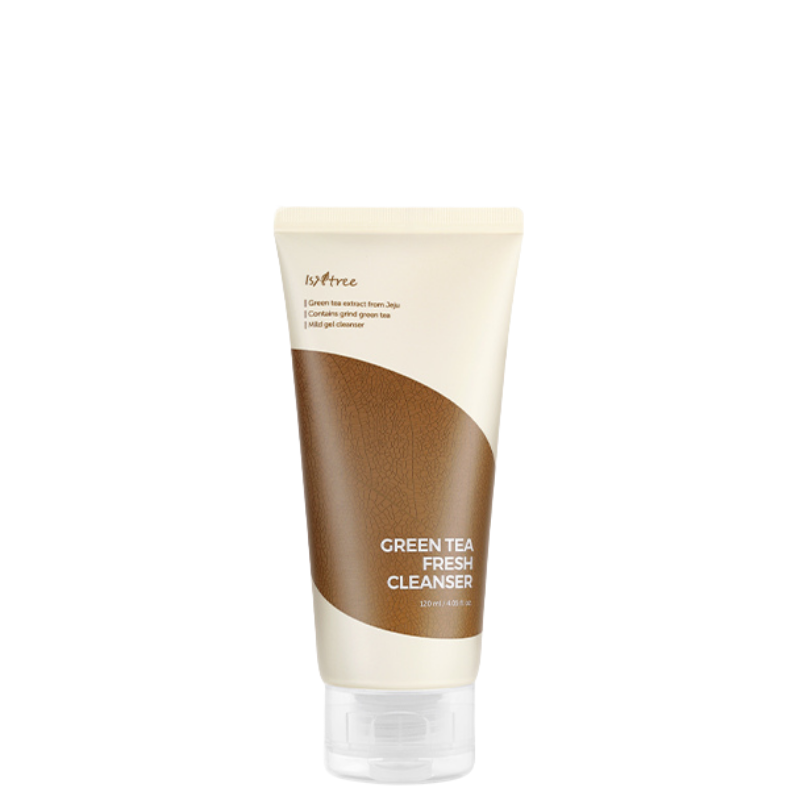 Best Korean Skincare CLEANSING GEL Green Tea Fresh Cleanser Isntree