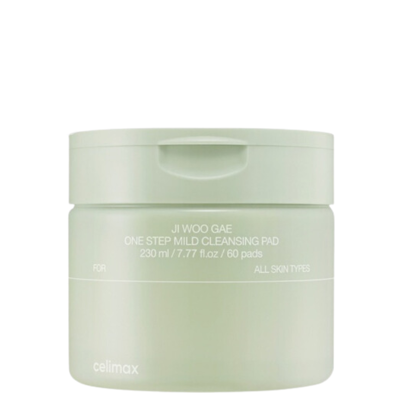 Best Korean Skincare CLEANSING PAD Ji Woo Gae One Step Mild Cleansing Pad (60 pads) celimax
