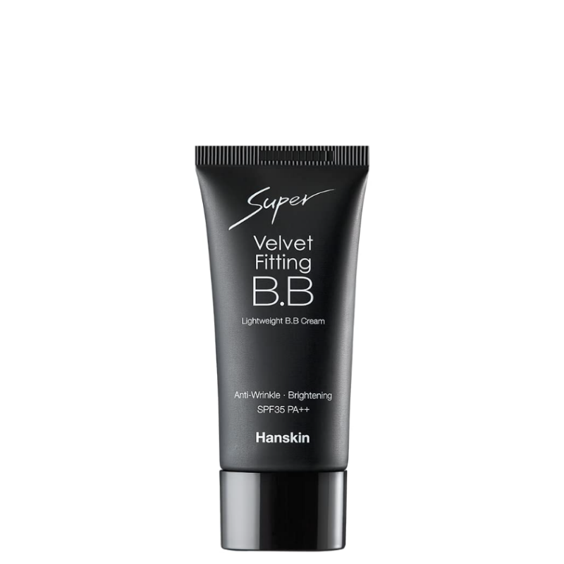 Best Korean Skincare BB CREAM Super Velvet Fitting BB Cream SPF35 PA++ Hanskin