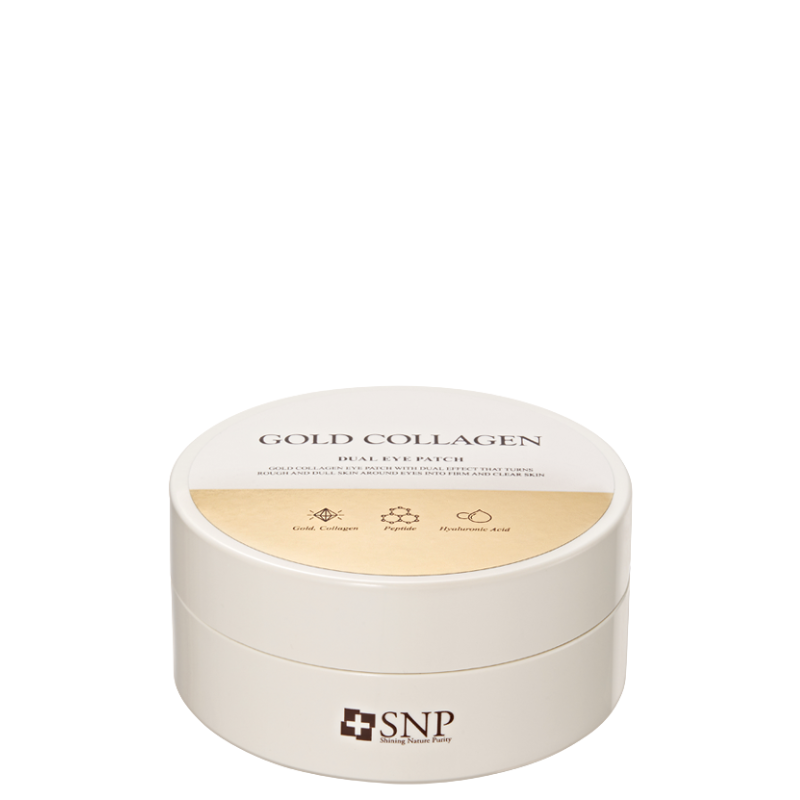 Best Korean Skincare EYE PATCH Gold Collagen Dual Eye Patch SNP