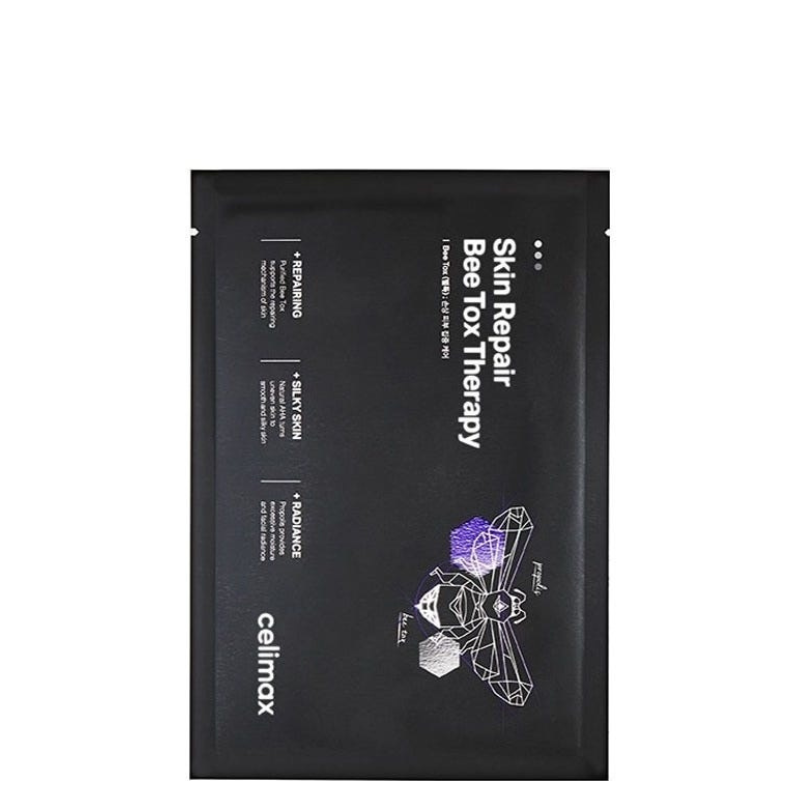 Best Korean Skincare SHEET MASK Skin Repair BeeTox Therapy Mask celimax