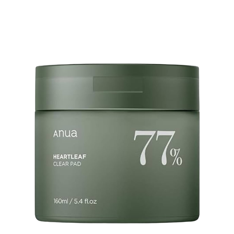 Best Korean Skincare TONER PAD Heartleaf 77% Toner Pad Anua