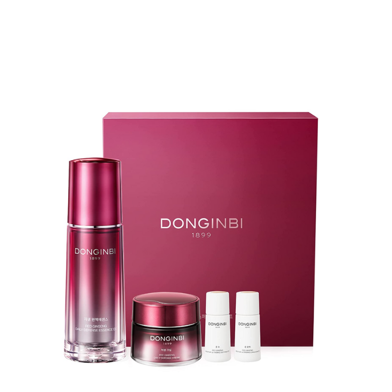 Best Korean Skincare SET Red Ginseng Daily Defense Special Set DONGINBI