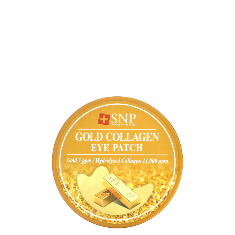Best Korean Skincare EYE PATCH Gold Collagen Eye Patch (60 patches) SNP