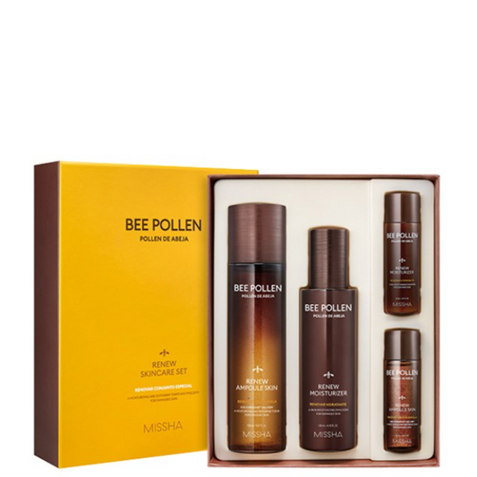 Best Korean Skincare SET Bee Pollen Renew Special Skincare Set MISSHA
