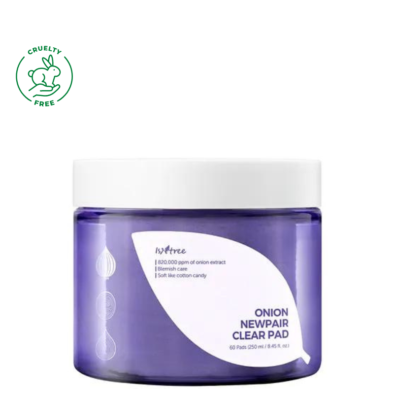 Best Korean Skincare TONER PAD Onion Newpair Clear Pad Isntree