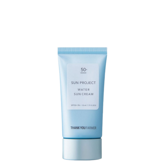 Best Korean Skincare SUN CREAM Sun Project Water Sun Cream SPF50+ PA+++ THANK YOU FARMER