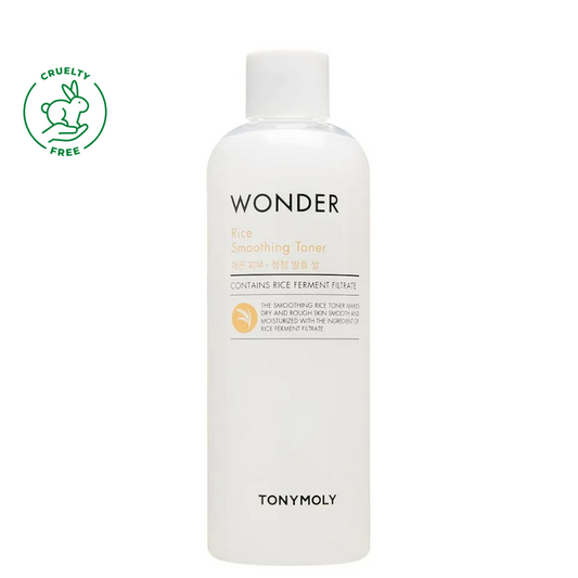 Best Korean Skincare TONER Wonder Rice Smoothing Toner TONYMOLY