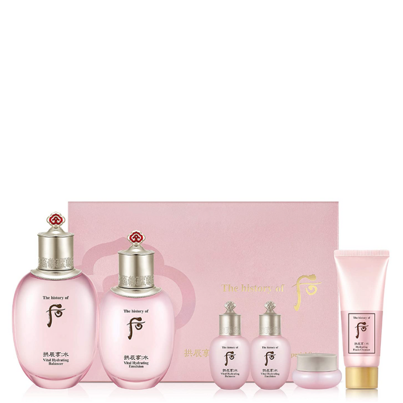 Best Korean Skincare SET Gongjinhyang Soo Vital Hydrating Special Duo Set The History of Whoo