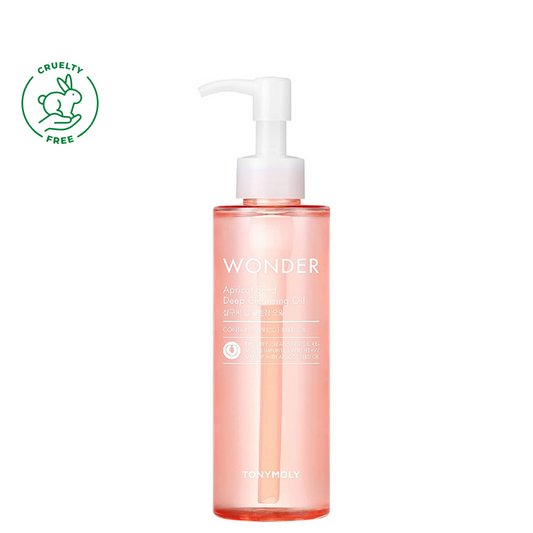 Best Korean Skincare CLEANSING OIL Wonder Apricot Deep Cleansing Oil TONYMOLY