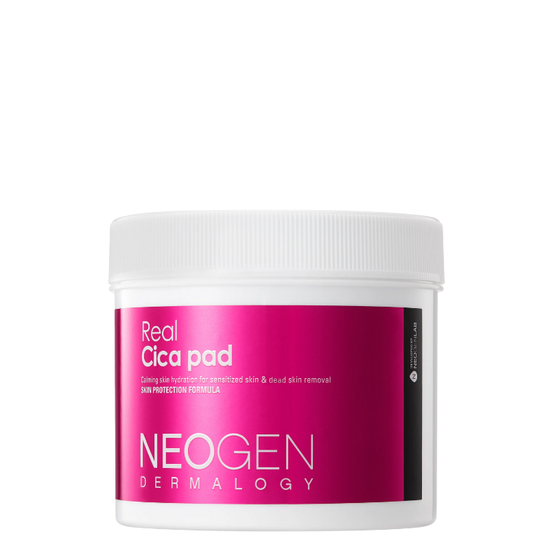 Best Korean Skincare TONER PAD Dermalogy Real Cica Pad NEOGEN
