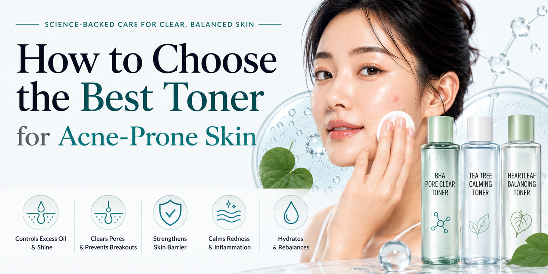 [Acne Toner] How to Choose the Best Toner for Acne-Prone Skin (Dermatologist’s Guide)
