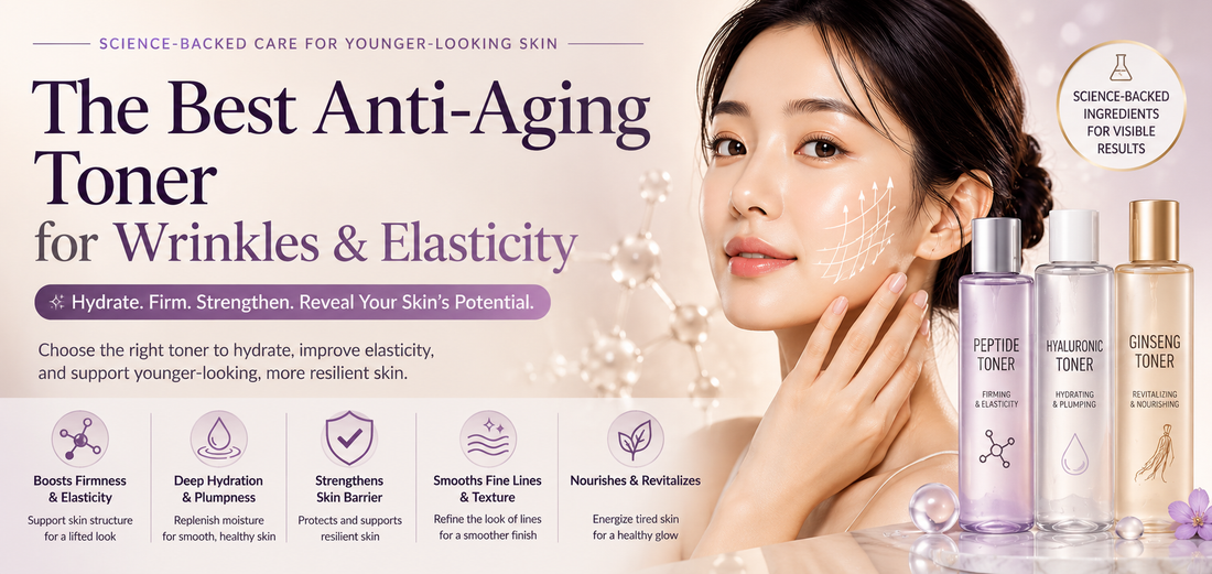 [Anti-aging Toner] Best Korean Anti-Aging Toner for Wrinkles and Elasticity