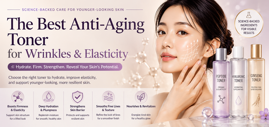 [Anti-aging Toner] Best Korean Anti-Aging Toner for Wrinkles and Elasticity