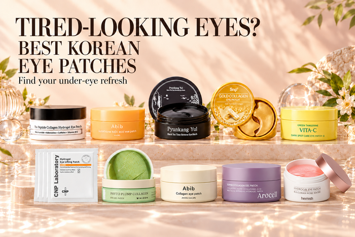 Best Korean Eye Patches for Dark Circles, Puffiness & Hydration