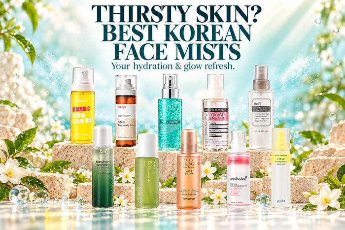 Best Korean Face Mist for Hydration & Glowing Skin