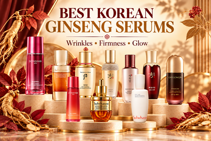 Best Korean Ginseng Serums for Wrinkles, Firmness & Glowing Skin