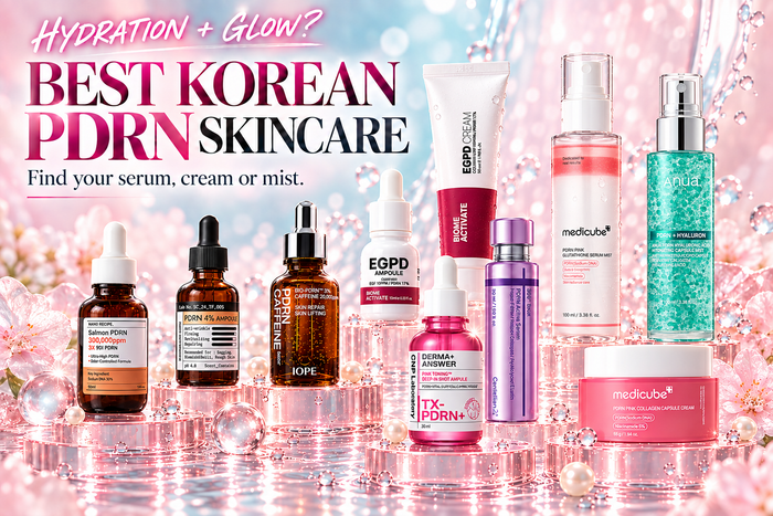 Best Korean PDRN Skincare for Hydration & Glowing Skin