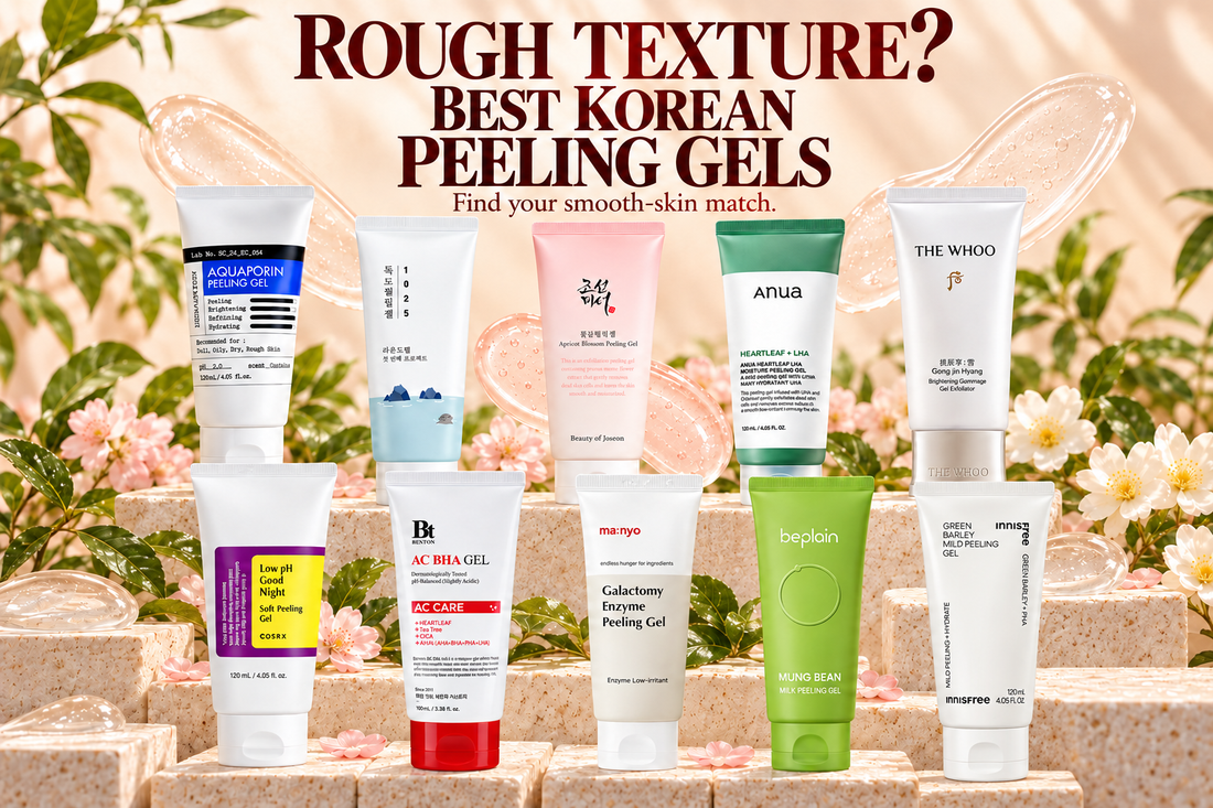 Ten Korean peeling and exfoliating gels for dead skin and smoother-looking skin