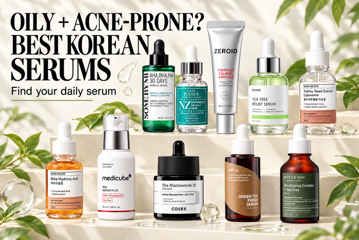 Best Korean Serum for Oily & Acne-Prone Skin