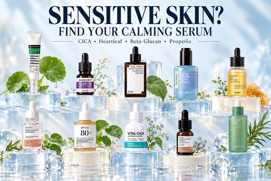 Ten Korean serums and ampoules for sensitive and redness-prone skin
