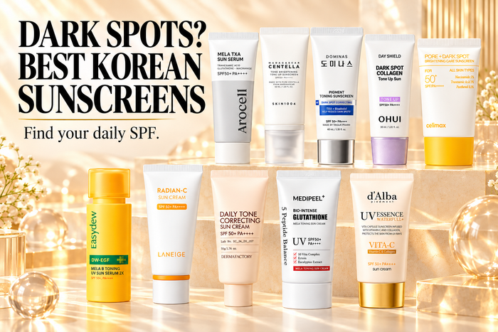 Best Korean Sunscreen for Dark Spots & Hyperpigmentation