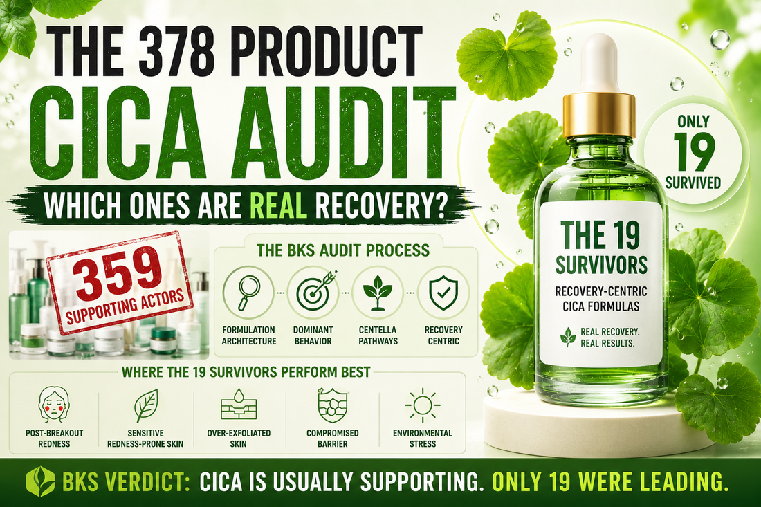 [Centella] 378 CICA Products, Only 19 Survived