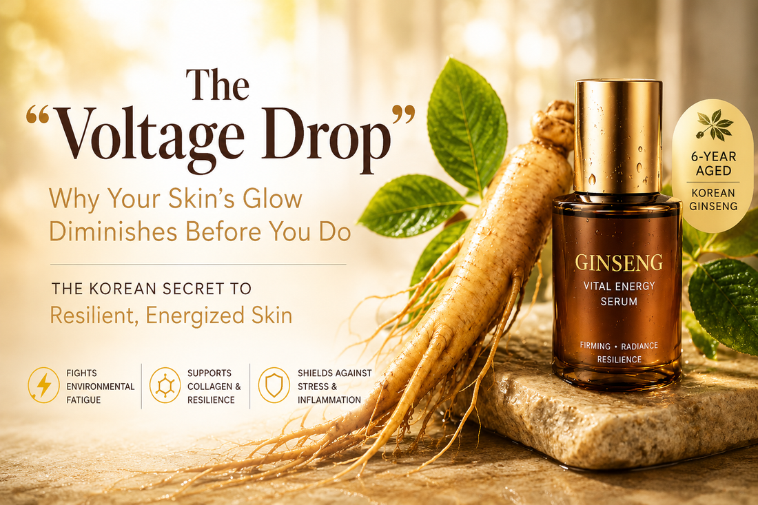 [Ginseng] The "Voltage Drop": Why Your Skin’s Glow Diminishes Before You Do