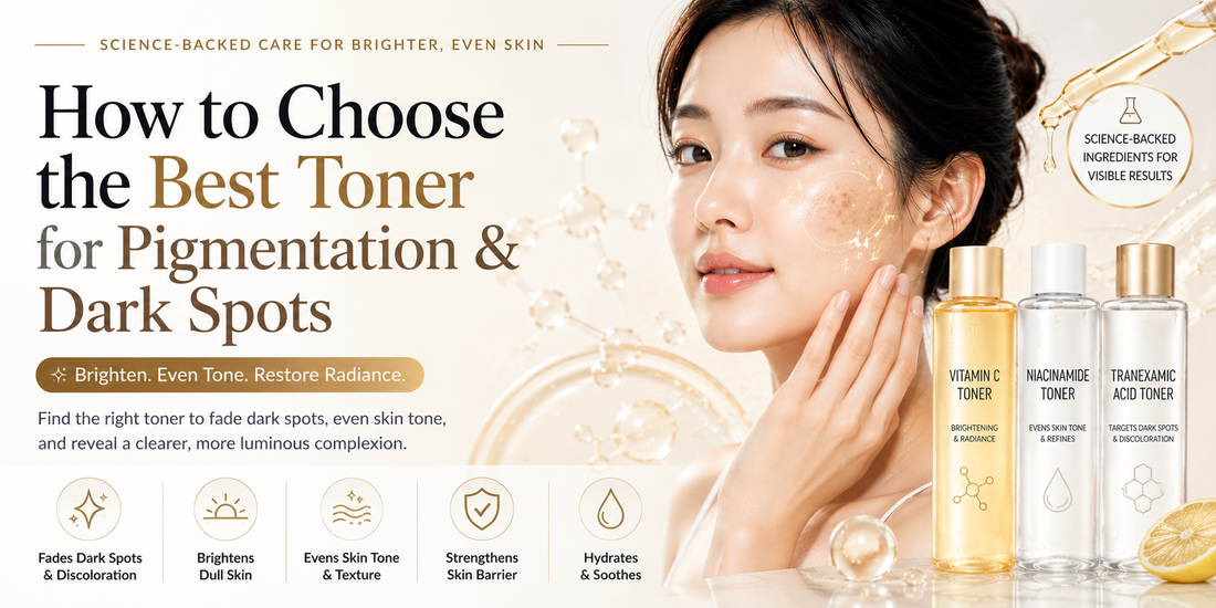 [Brightening Toner] Best Toner for Pigmentation and Dark Spots (Brightening with Care)