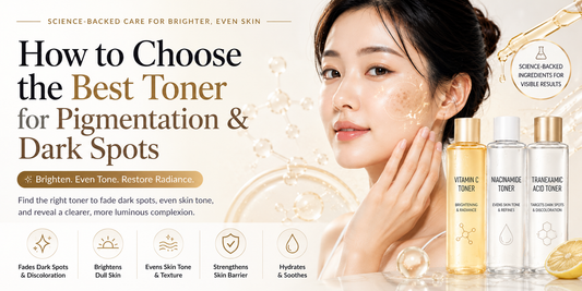 [Brightening Toner] Best Toner for Pigmentation and Dark Spots (Brightening with Care)