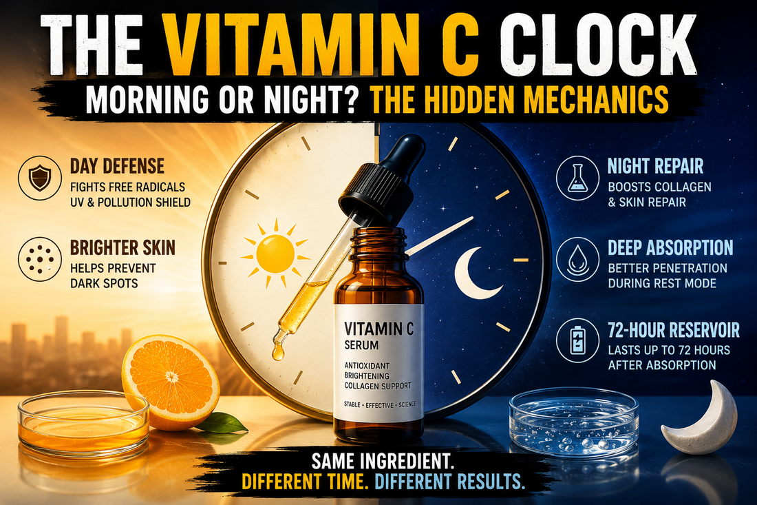 [Vitamin C] The Vitamin C Clock: Morning or Night? (The Hidden Mechanics)