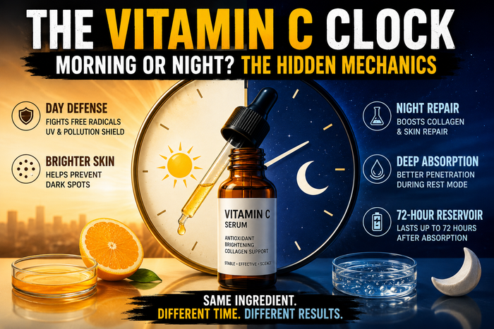 [Vitamin C] The Vitamin C Clock: Morning or Night? (The Hidden Mechanics)