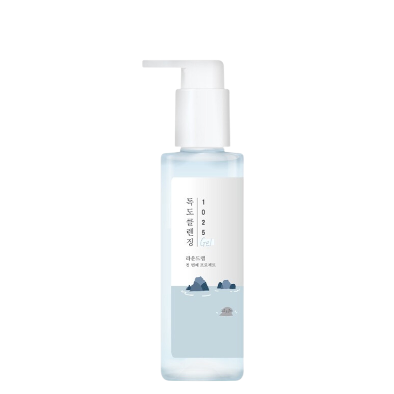 Best Korean Skincare CLEANSING GEL 1025 Dokdo Cleansing Gel ROUND LAB