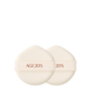 Silky Leather Puff (2pcs)