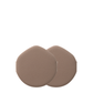 Silky Leather Puff (2pcs)