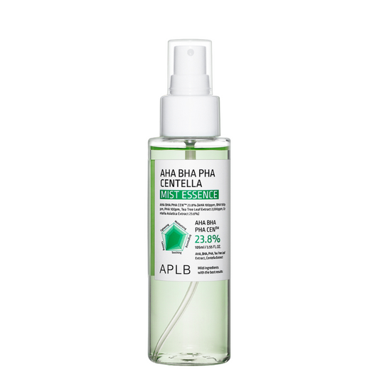 Best Korean Skincare MIST AHA BHA PHA Centella Mist Essence APLB