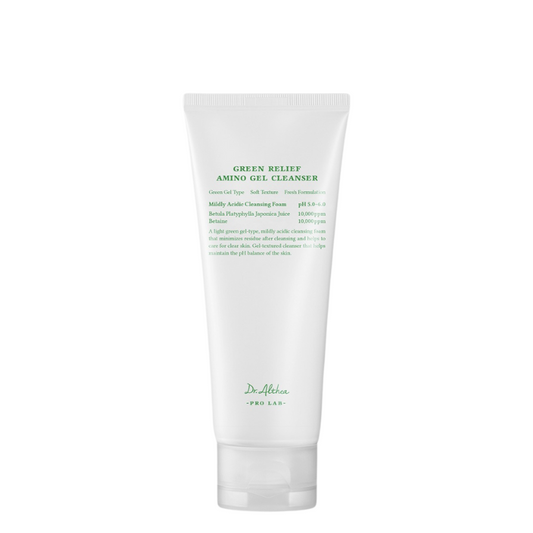 Best Korean Skincare CLEANSING GEL Green Relief Amino Gel Cleanser Dr.Althea
